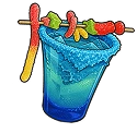 Blueberry Dulzing Cocktail
